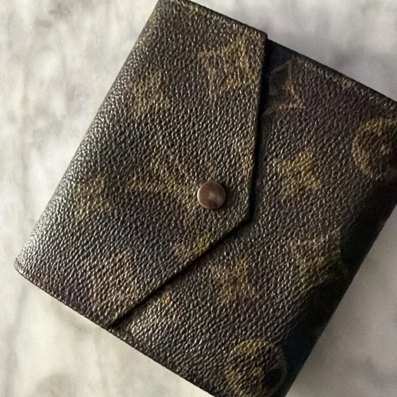 Louis Vuitton Dark Brown Monogram Wallet - Picture 1 of 12
